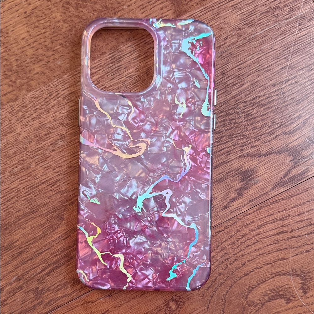 Iridescent Pink Phone Case